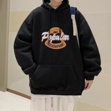 2025秋季新款港风情侣印花连帽卫衣男VE003-P35，男装卫衣，星座912-1（原星座914-5）
