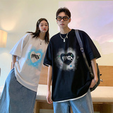 2025夏季新款港风小众设计情侣短袖男TX012-P2538，男装T恤，星座912-1（原星座914-5）