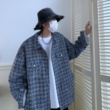 2025秋季新款港风宽松版型高级小香风夹克外套男JK535-P80108，男装夹克，星座912-1（原星座914-5）