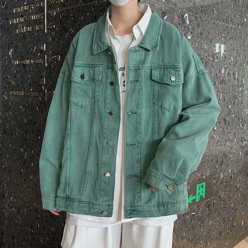 2025秋季六色港风牛仔夹克男可二次开发JK529-P6088，男装夹克，星座912-1（原星座914-5）