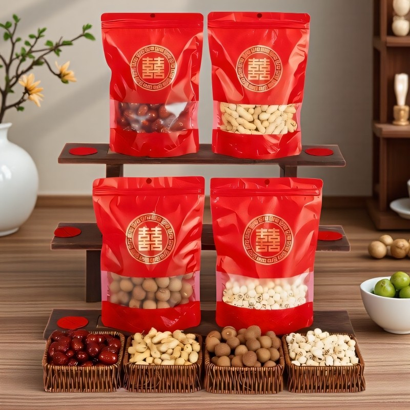 喜庆红枣桂圆莲子新居满月长生果染色多彩花生结婚庆早生贵子干果,节庆用品/礼品,婚房装扮用品,淘宝优惠券,粉丝福利购,淘宝优惠卷