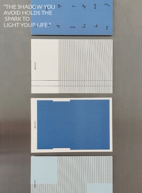 Little pony【持续更新】原创设计蓝色blue系列A7便签纸手帐素材