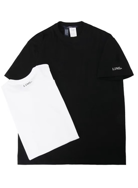日本购 limi feu净版短袖T恤 2件 黑白 LP-T38-058-1-01