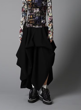 日本购 limi feu不规则半裙 25/12 LK-S12-910-1-02