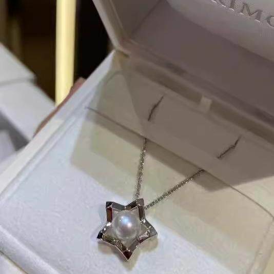 日本专柜Mikimoto M collection限定星星珍珠项链海水akoya 现货