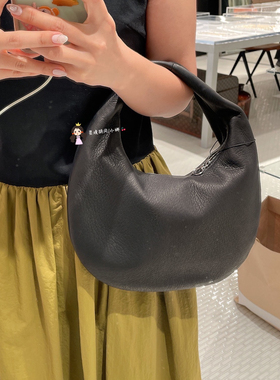 日本购现货 正品Aeta月牙包M 简约单肩包麂皮 手拎包高级复古