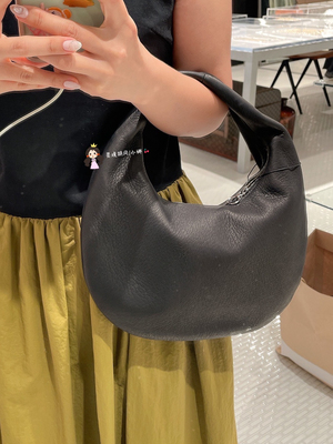 日本购现货 正品Aeta月牙包M 简约单肩包麂皮 手拎包高级复古