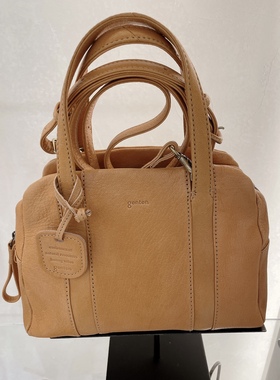 日本代购直邮 genten 小众 手提单肩斜挎包 通勤百搭 羊皮44117