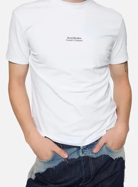日本购直邮 acne studio logo短袖T恤 不退换 26/10