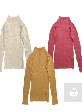 日本购 nume 小高领 针织衫 25/12