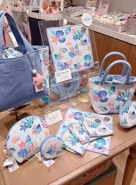 日本制Feiler海底珍宝系列Marine Jewel化妆包贝壳包零钱包 现货