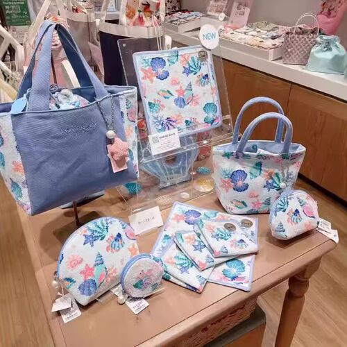 日本制Feiler海底珍宝系列Marine Jewel化妆包贝壳包零钱包 现货