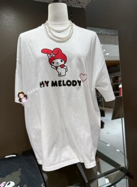 日本购 BASICKS SANRIO Firsthand 三丽鸥 美乐蒂短袖T恤