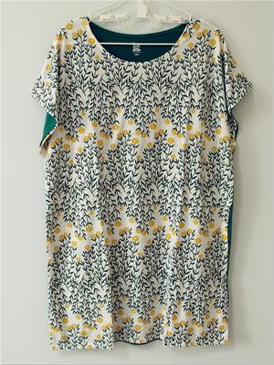 5月6日北京现货 日本DesignTshirtsStore Graniph长款女T恤带插兜