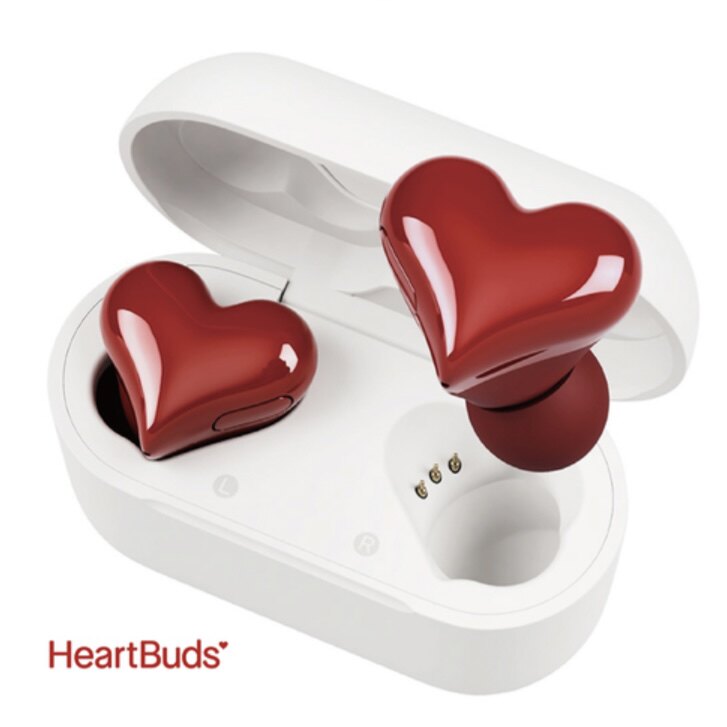 日本代购在途直邮 HeartBuds爱心耳机 无线蓝牙 可爱心形