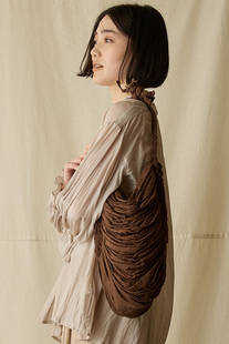 日本购直邮 suzuki takayuki 百褶风琴包 茧包褶皱包 26/2