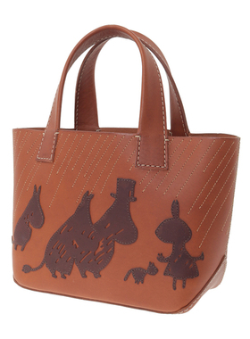 日本购直邮 genten 姆明系列托特包 姆明剪影 47155 牛皮 25/10