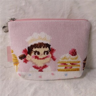 日本feiler限定款菲乐不二家爱心包 抽绳收纳包饺子包手帕 现货