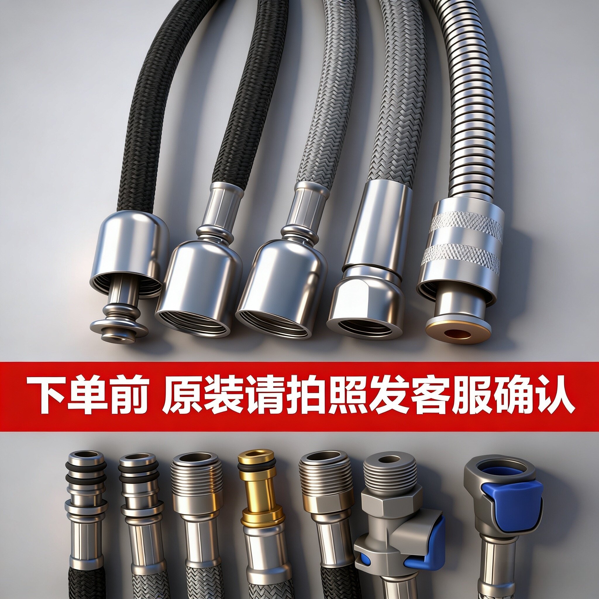 抽拉式水龙头软管配件替换抽拉管