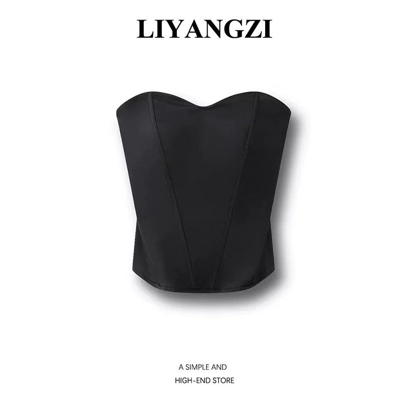 辣妹性感抹胸黑色小背心裹胸女装夏季外穿显瘦无肩带内搭短款上衣,女装/女士精品,背心吊带,淘宝优惠券,粉丝福利购,淘宝优惠卷