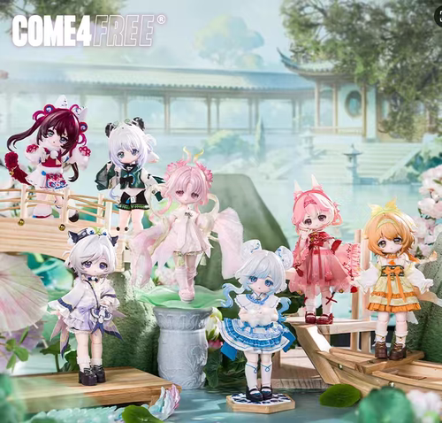 COME4FREE邦倪万象兔屿BJD可动人偶盲盒 官方正版