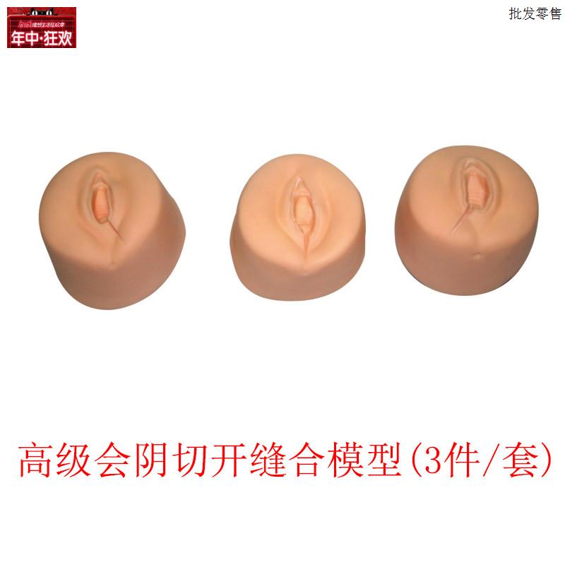 会阴切开缝合训M练模型会阴正中偏左偏右缝合技能模型妇科训练教
