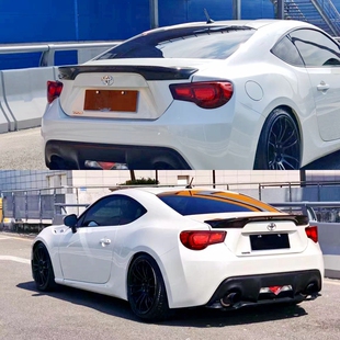 适用于丰田GT86 斯巴鲁 BRZ尾翼 TRD款免打孔 MORTOR SPORT改装件
