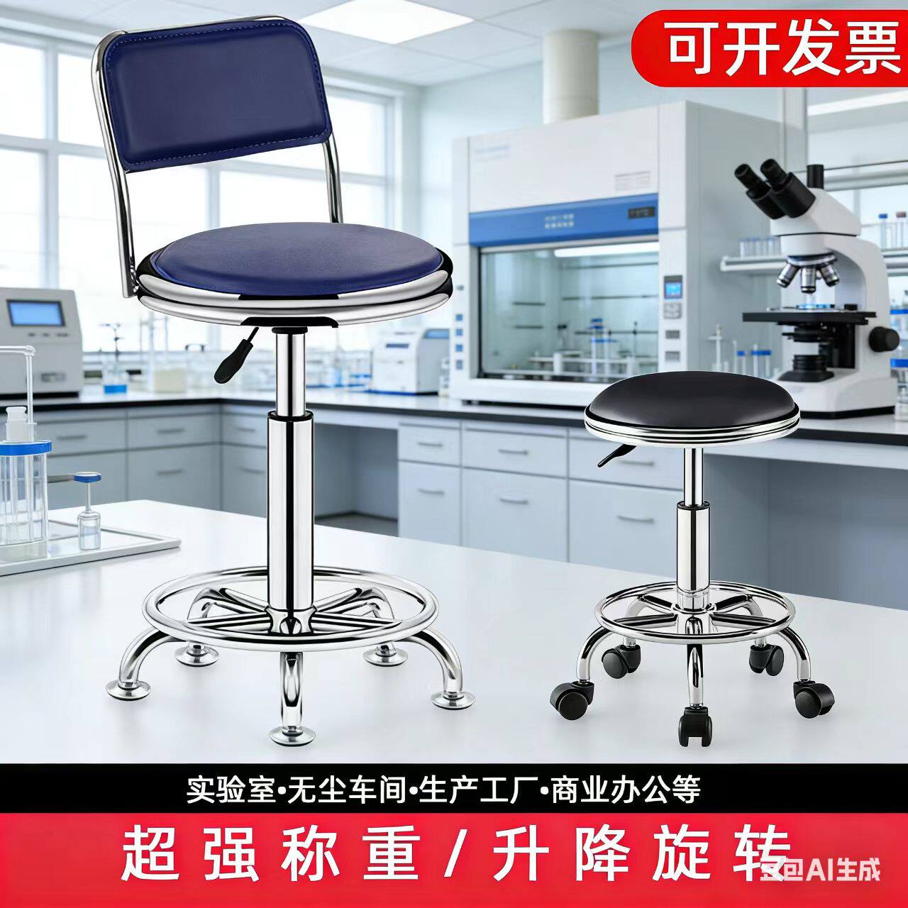 加厚不锈钢医用圆凳可定制