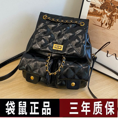 休闲女士双肩背包棉布多口袋旅行