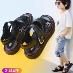 新款夏季宝宝软底小男孩防滑凉鞋