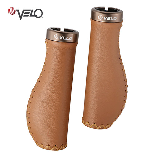 velo维乐复古牛皮舒适折叠把套
