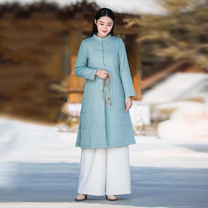 中国风棉衣旗袍外套民国盘扣女装汉服改良中式唐装女
