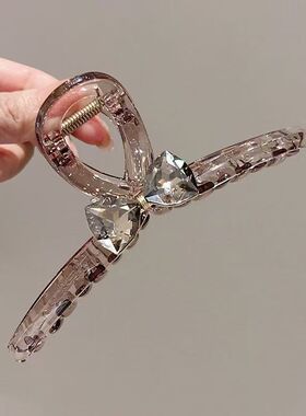 轻奢水钻大号鲨鱼抓夹