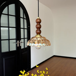 Meing卧室床头吊灯法式中古风美式复古餐厅吧台过道玄关阳台灯具