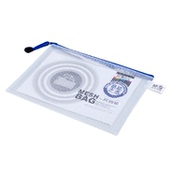 晨光文件袋ADM94506网格拉链袋 A4拉边票据袋 资料袋档案袋笔袋