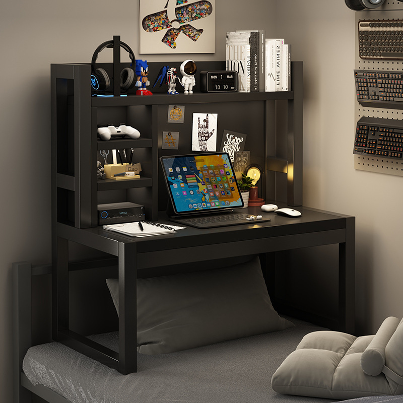 床上桌大学生上下铺电脑桌宿舍神器寝室书桌学习桌置物架收纳桌子
