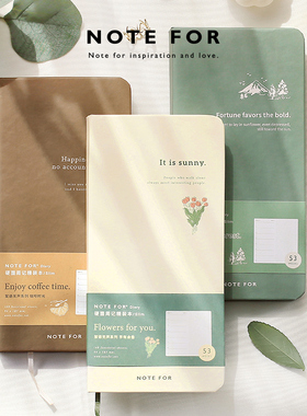 2026年自填week周记手帐絮语无声文艺森系清新复古slim周计划本子