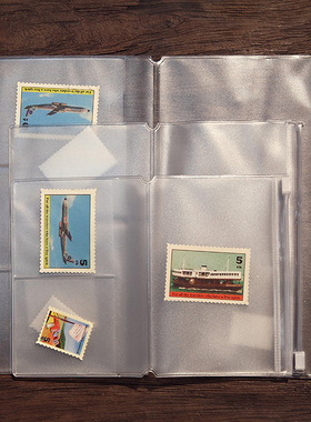 纸上文创TN旅行笔记本记事本配件标准款PVC票据内页随身款收纳袋