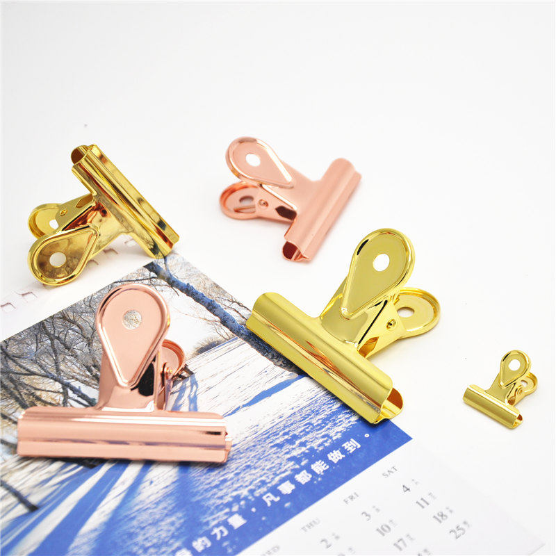 纸上文创燕尾夹夹力加强材料加厚