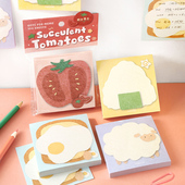 100张便签本清新盐系生活素材创意文艺小物趣味留言记事手帐拼贴