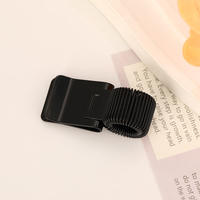 A fixed spring pen holder for a notebook, a retro and light luxury portable notebook, a book holder for office storage, and a metal elastic pen holder thumbnail 5