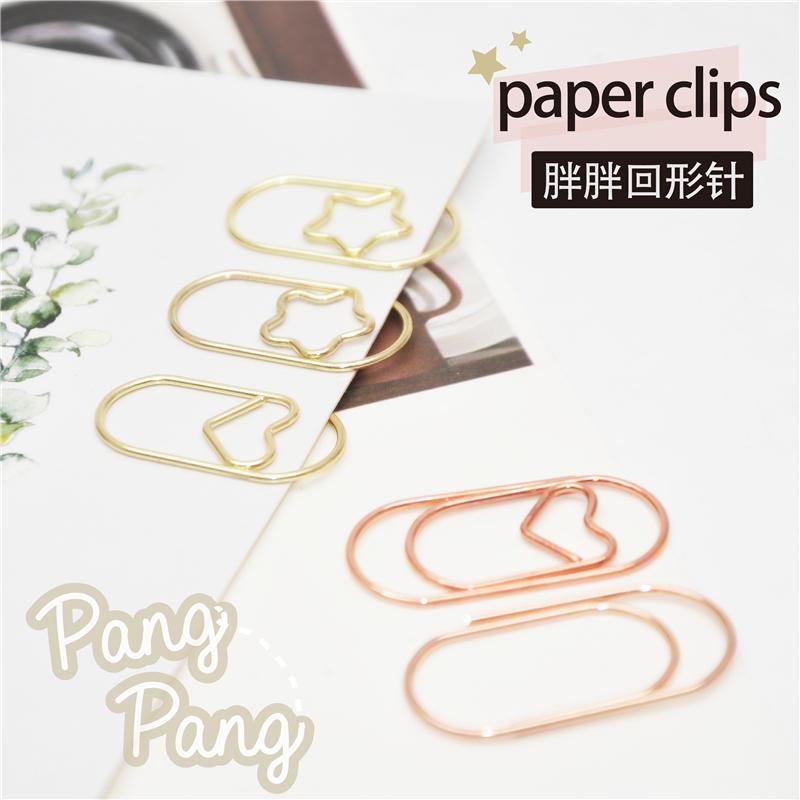 可爱曲别针胖子回形针大号