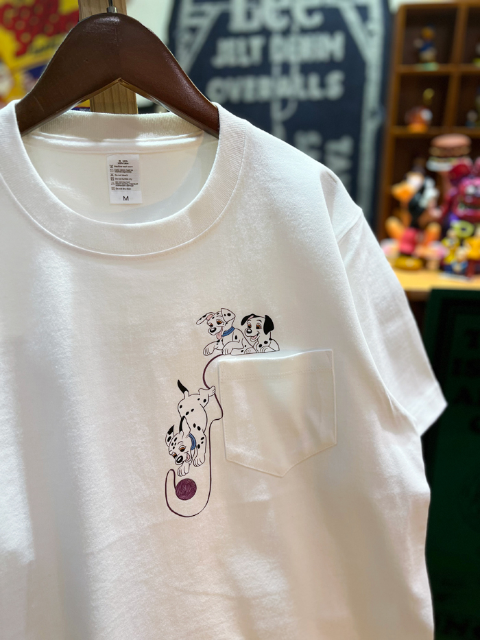 美式复古 vintage 可爱斑点狗 口袋纯棉265克重磅圆领情侣T恤短袖,女装/女士精品,T恤,淘宝优惠券,粉丝福利购,淘宝优惠卷