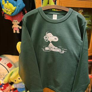 三本针300克重磅磨毛厚男女长袖 美式 snoopy史努比 vintage 复古