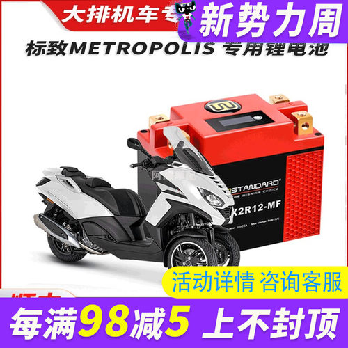 美国WMetropolis400锂电池