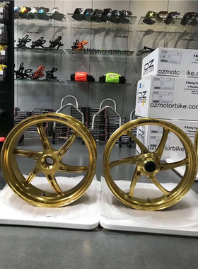 意大利进口OZ轮毂 Ducati Hypermotard 骇客 950 6柱 金色