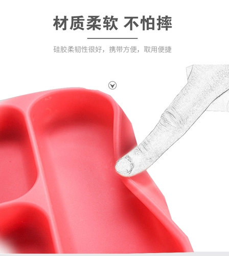 Стульчик для кормления, обеденная тарелка, силиконовая детская посуда для кормления для еды для прикорма