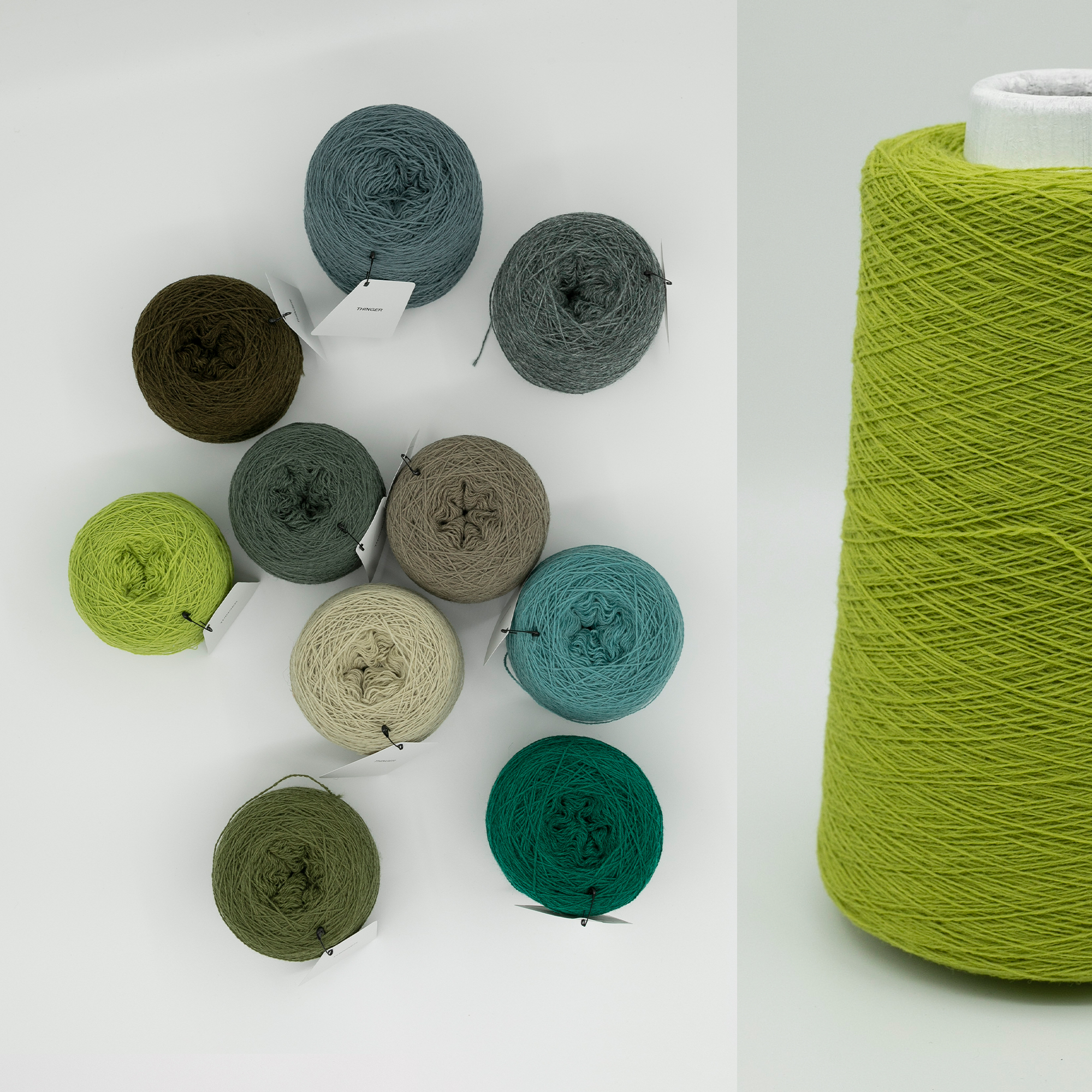 2股26支纱线羊毛事儿设计师面料