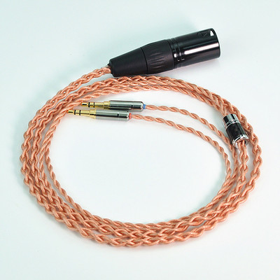 单晶铜线材耳机升级线