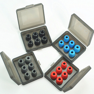 TRN KZ QKZ N5005记忆海绵适用4.5mm惰性C组口径替换慢回弹耳塞